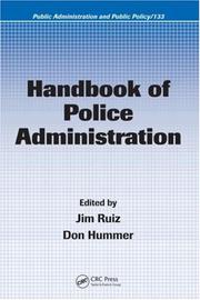 Handbook of police administration