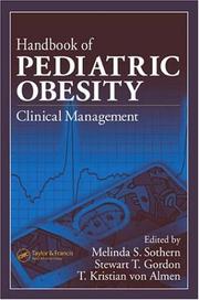 Cover of: Handbook of pediatric obesity: clinical management