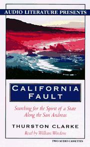 Cover of: California Fault by 