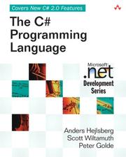 Cover of: The C# programming language by Anders Hejlsberg