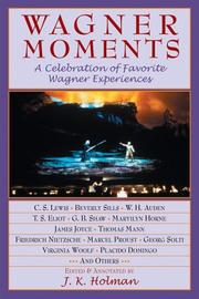 Cover of: WAGNER MOMENTS