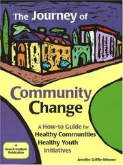 Cover of: The Journey of Community Change: A How-to Guide for Healthy Communities--Healthy Youth Initiatives