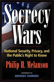 Secrecy Wars by Philip H. Melanson