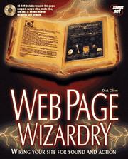 Cover of: Web page wizardry: wiring your site for sound and action