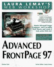 Cover of: Advanced FrontPage 97