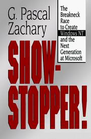 Show-Stopper! by G. Pascal Zachary