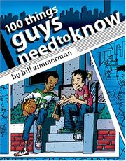 Cover of: 100 Things Guys Need To Know