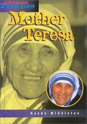 Cover of: Mother Teresa by Haydn Middleton