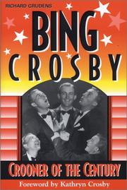 Cover of: Bing Crosby-Crooner of the Century