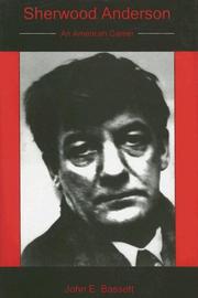 Cover of: Sherwood Anderson: an American career