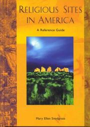 Cover of: Religious Sites in America: A Reference Guide