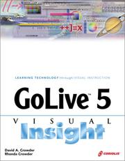 Cover of: GoLive 5 Visual Insight
