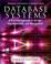 Cover of: Database Systems