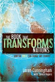 Cover of: The Book That Transforms Nations: The Power of the Bible to Change Any Country