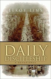 Cover of: Daily discipleship: a devotional