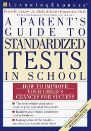 Cover of: A parent's guide to standardized tests