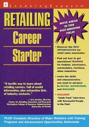 Cover of: Retailing career starter