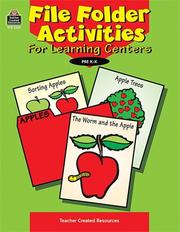 Cover of: File Folder Activities for Learning Centers