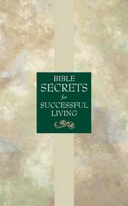 Cover of: Bible secrets for successful living