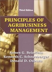 Principles of agribusiness management by James G. Beierlein