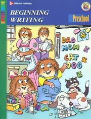 Cover of: Spectrum Beginning Writing: Preschool (featuring Mercer Mayer's Little Critter) (Little Critter Preschool Spectrum Workbooks)