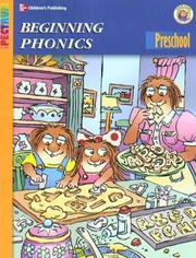 Cover of: Spectrum Beginning Phonics, Preschool