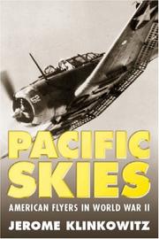 Cover of: Pacific skies: American flyers in World War II