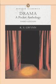 Cover of: Drama: A Pocket Anthology (Penguin Academics Series)