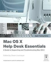 Cover of: Apple Training Series: Mac OS X Help Desk Essentials (Apple Training)