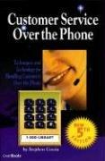 Cover of: Customer Service Over the Phone by Stephen Coscia