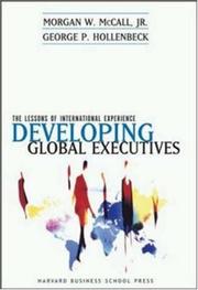 Developing global executives : the lessons of international experience