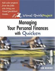 Cover of: Managing your personal finances with Quicken
