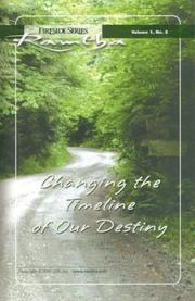 Cover of: Changing The Timeline of Our Destiny (Fireside)