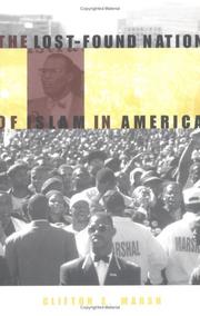 Cover of: The lost-found Nation of Islam in America