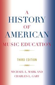 A history of American music education