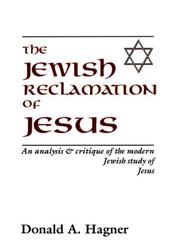 Cover of: The Jewish Reclamation of Jesus