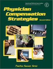 Cover of: Physician Compensation Strategies (Practice Success Series)