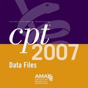 Cover of: CPT 2007 ASCII Data Files: (Single User)