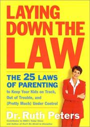 Cover of: Laying down the law