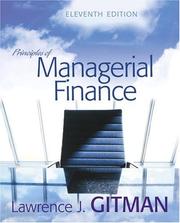 Cover of: Principles of Managerial Finance plus MyFinanceLab (11th Edition) (Gitman Series)