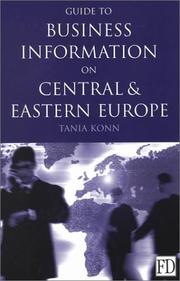 Cover of: Guide to business information on Central and Eastern Europe