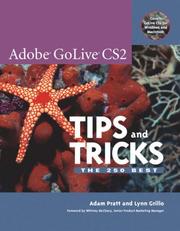 Adobe GoLive CS2 tips and tricks : the 250 best