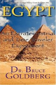 Cover of: Egypt: An Extraterrestrial And Time Traveler Experiment