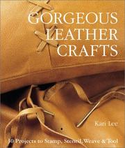 Cover of: Gorgeous leather crafts by Kari Lee
