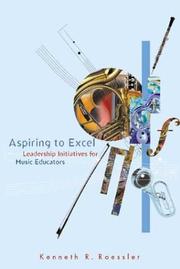 Cover of: Aspiring to Excel by Kenneth R. Raessler