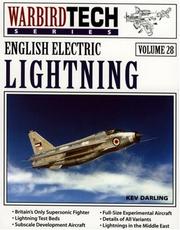 Cover of: English Electric Lightning - WarbirdTech Volume 28 (WarbirdTech)