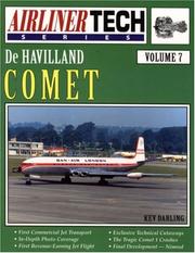 Cover of: De Havilland Comet (AirlinerTech Series, Vol. 7)