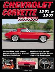 Cover of: Chevrolet Corvette 1963 to 1967 (MuscleCarTech)