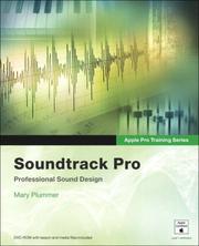 Cover of: Apple Pro Training Series: Soundtrack Pro (Apple Pro Training)