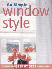 So simple window style by Gail Abbott